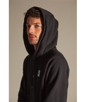 Sweat capuche noir les muscles