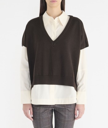 Pull ORFEO Chocolat de votre