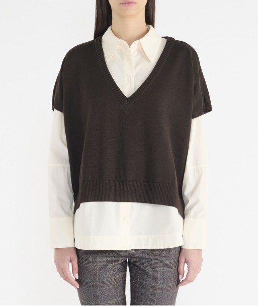 Pull ORFEO Chocolat de votre