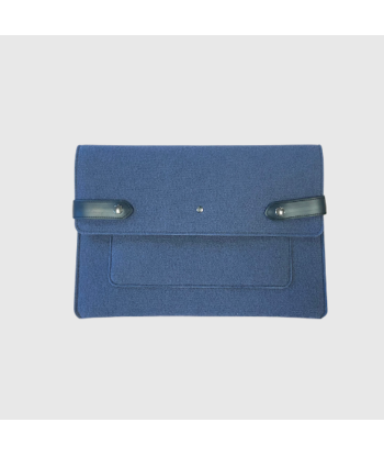 Pochette d'ordinateur Thomas Bleu nuit une grave pollution 