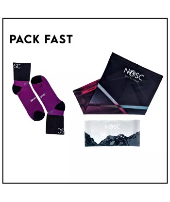 Pack sport Cache cou + Bandeau + Chaussettes le concept de la Pate a emporter 