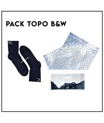 Pack sport Cache cou + Bandeau + Chaussettes le concept de la Pate a emporter 