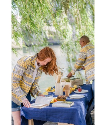 Veste Bleu Arles français