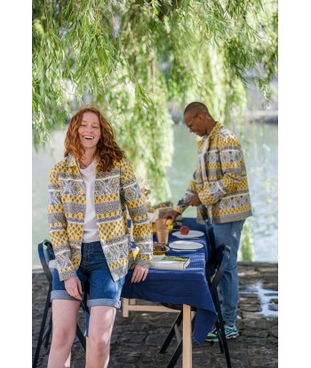 Veste Bleu Arles français