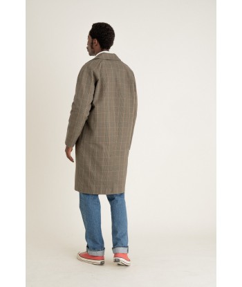 Manteau Mac Mayfair Brown checks sur le site 