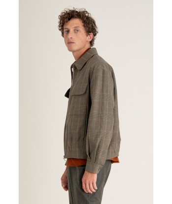 Veste Kinsale Brown checks Dans la société mordern