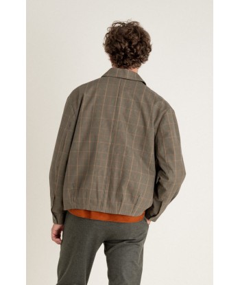 Veste Kinsale Brown checks Dans la société mordern