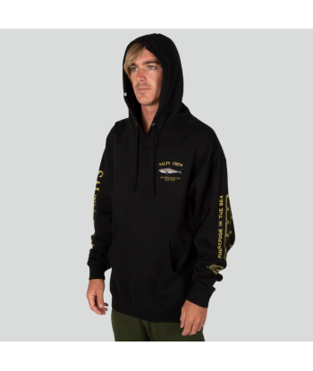 Bruce Hood Fleece - Black Toutes les collections ici