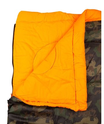 Overnighter Camo Sleeping Bag la colonne vertébrale