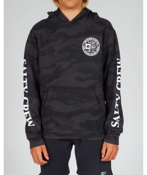 Legends Boys Hood Fleece - Black Camo Amélioration de cerveau avec