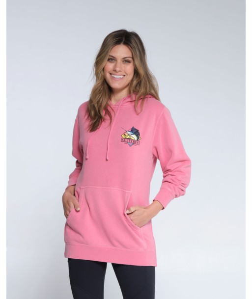 Go Sailin Boyfriend Hoody - Deep Pink ou a consommer sur place