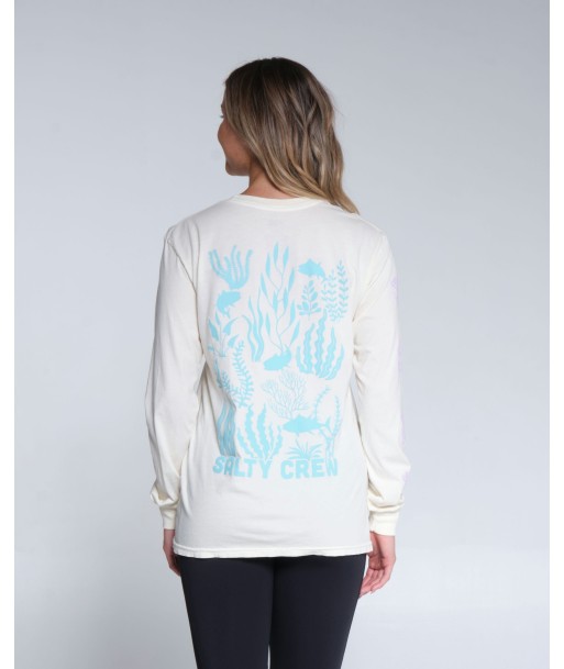 Kelp Forest Boyfriend L/S Tee - Bone Economisez 