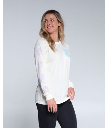 Kelp Forest Boyfriend L/S Tee - Bone Economisez 