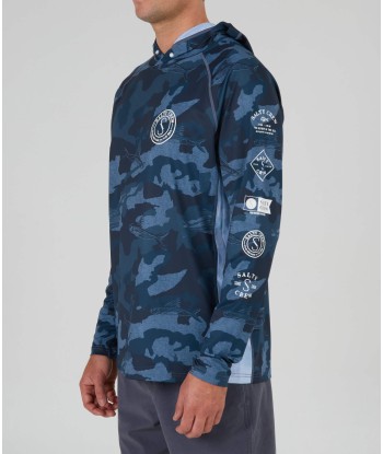 Palomar 2 Pinnacle Hood - Blue Camo UPF 50+ store