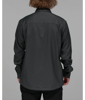 Fathom L/S Tech Shacket - Charcoal Venez acheter