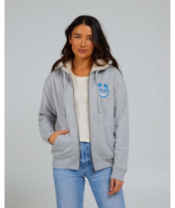 Shades Sherpa Zip Hoody - Athletic Heather rembourrage situé sous